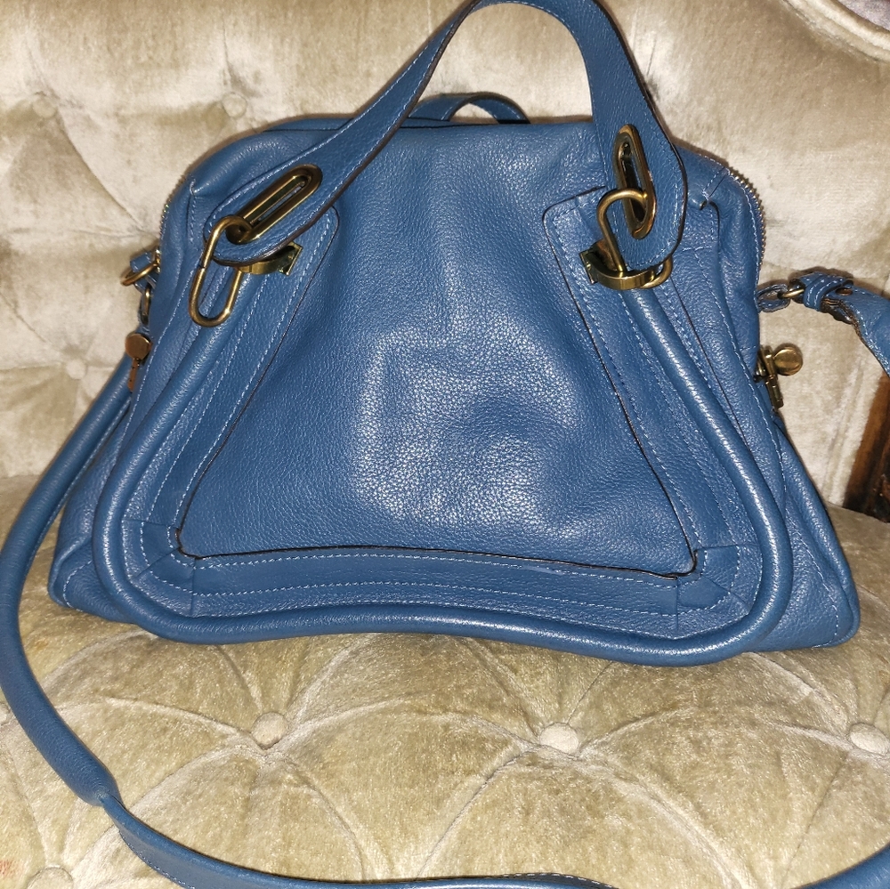 (SOLD)Authentic Chloe Paraty medium satchel bag - Picture 2 of 13
